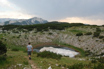 Lake Crvenjak, Mt. Čvrsnica